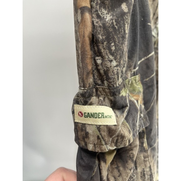 Gander Mountain Guide Series Camo Cargo Convertible Pants L Scent Shield Hunting - Picture 2 of 7
